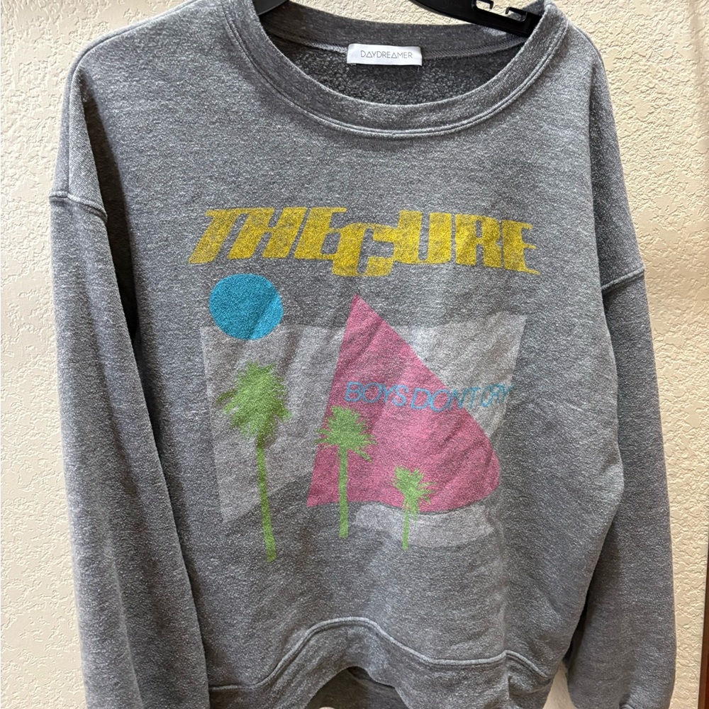 Daydreamer Gray Sweatshirt with The Cure size m - Picture 3 of 4